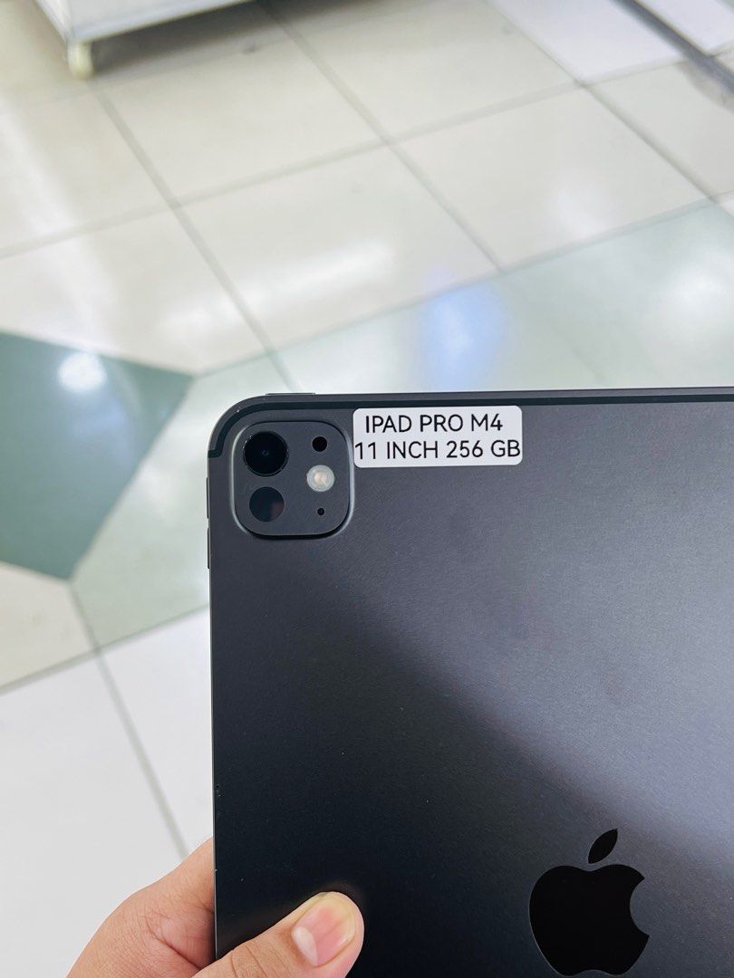 Ipad Pro M4 11inch Wifi 256gb No issue (Category: iPad) located in San Juan City. Submitted by keannagadgetph (Listing ID 1407731013, Image 3). Description: Available Units for today's POST! Ipad Pro M4 / 256gb / Wifi / 11inch - good condition - 98% Makinis - good battery - no issue / repair - Any colors available ~ Accepting SWAP / TRADE IN / INSTALLMENT / BINTA UNIT ~ CASH ON DELIVERY METRO MANILA / LBC PAYMENT FIRST ~ Store location GREENHILLS