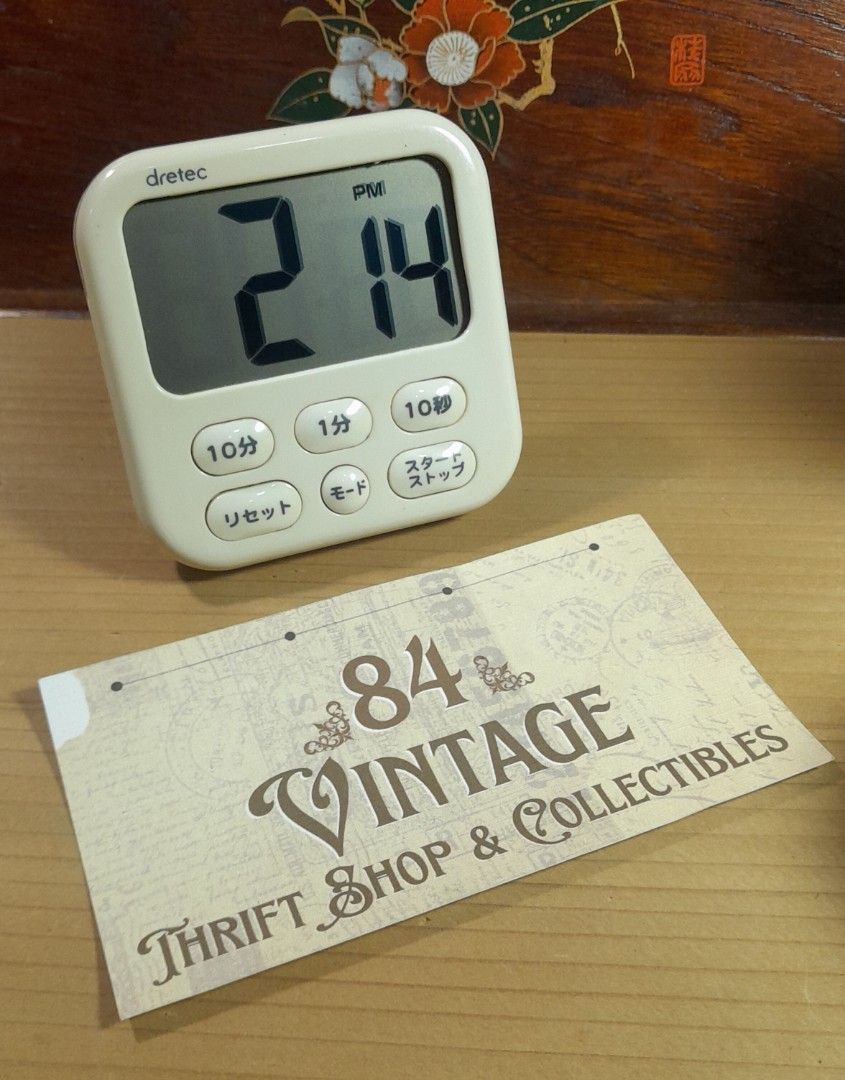 Kitchen Timer with Clock (Category: Clocks) located in Las Pinas. Submitted by 84vintage (Listing ID 1407622572, Image 1). Description: Excellent working condition. Properly timed food is the best food when it comes to the kitchen. You can also use in the darkroom or any pursuit that needs adjustable countdown timing. Sold as is only Actual photos posted. Please examine them carefully as they are part of the description. --📌 MUST READ Before Dea
