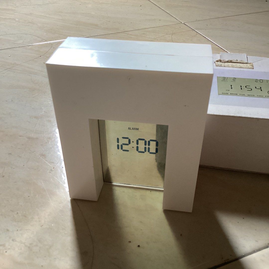 Mini So Clock LCD alarm clock miniso not daiso Korea Japan china smartwatch stopwatch ...