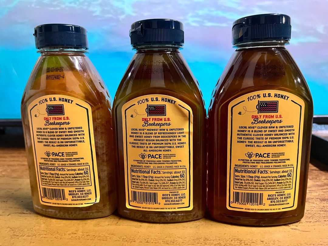 Local Hive Clover Honey Blend (Category: Health Food, Drinks & Tonics) located in Quezon City. Submitted by jmidst (Listing ID 1407715017, Image 2). Description: pakage!' po ito ng sister ko from Los Angeles California. if anyone is interested in purchasing honey, please feel free to message me. Thank you so much!☺️♥️.