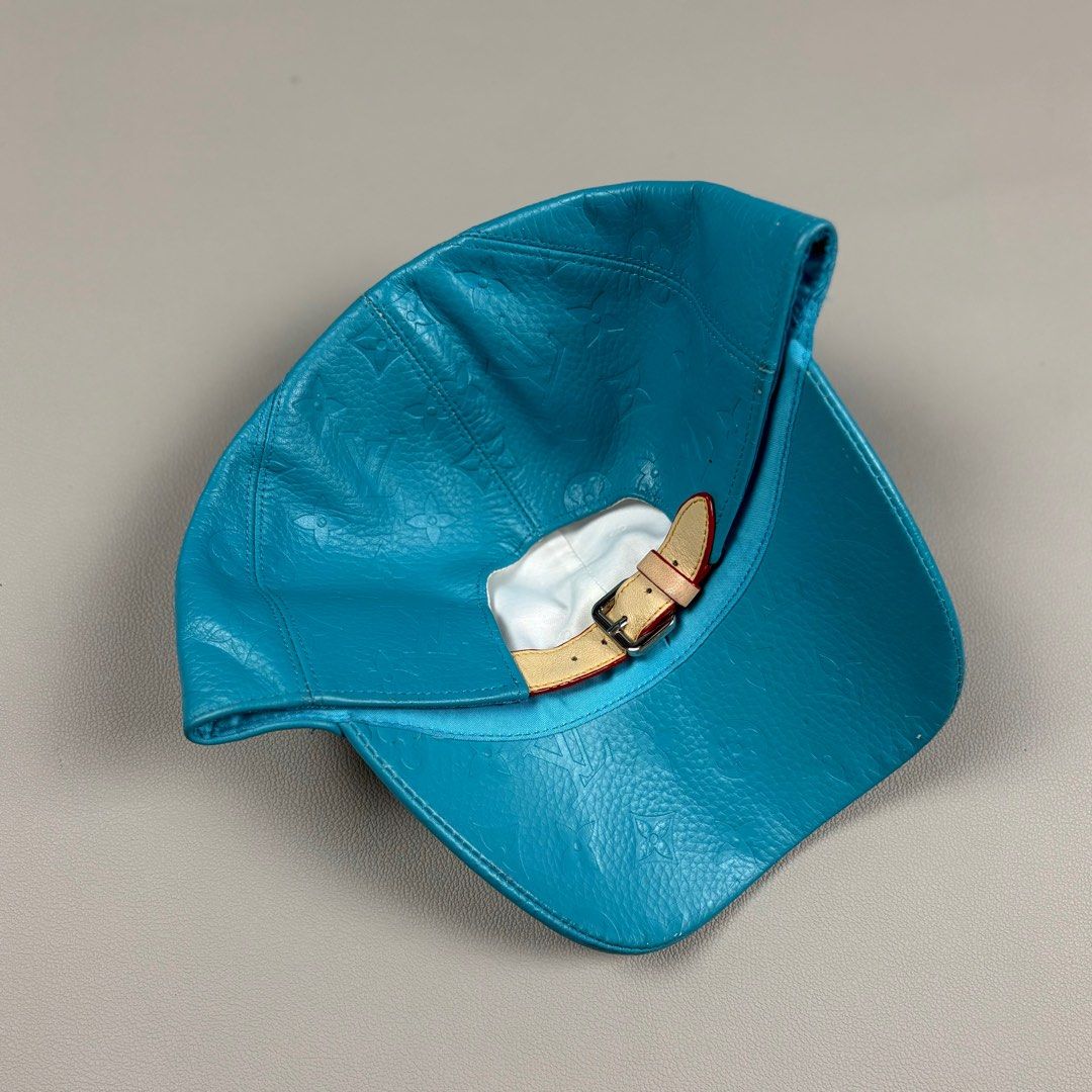 Louis Vuitton 2019 Monogram Empreinte Casquette Hat (Category: Luxury Accessories) located in Quezon City. Submitted by dufflebag_boy (Listing ID 1407713544, Image 3). Description: Louis Vuitton 2019 Monogram Empreinte Casquette Hat -Description From 2019 collection by Virgil Abloh. Men’s Louis Vuitton Monogram Empreinte Casquette hat. Designer -Price: 7,500 -size: osfa -excellent condition HMU 📩.