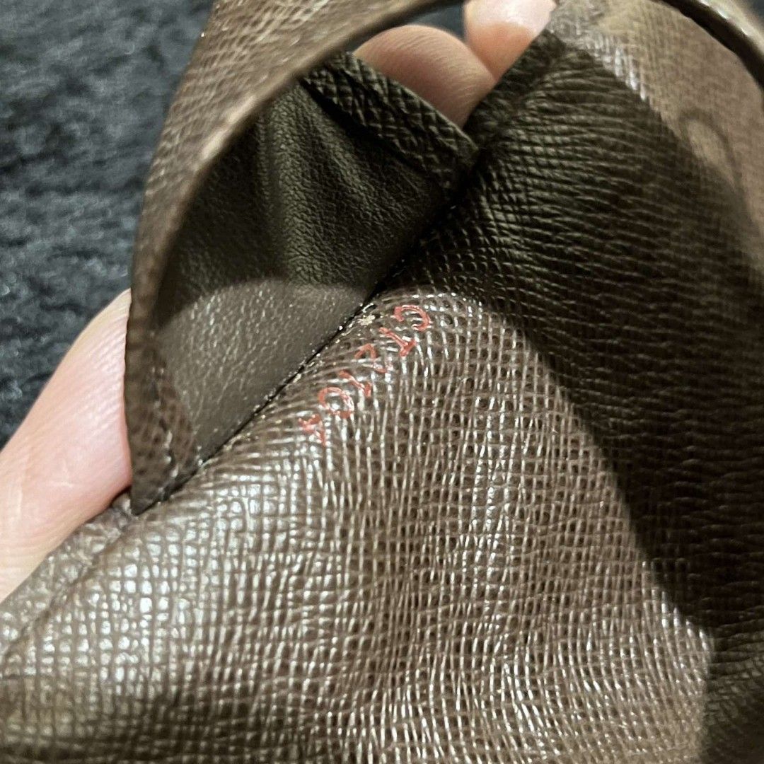 Louis Vuitton Damier Ebene Key Holder (Category: Luxury Bags & Wallets) located in Manila. Submitted by mkalelx (Listing ID 1394542481, Image 3). Description: - Authentic Louis Vuitton key holder - Damier Ebene canvas - Snap closure - Gold-tone key ring - Brown leather interior - Louis Vuitton Paris stamp - Made in France - Classic checkered pattern.