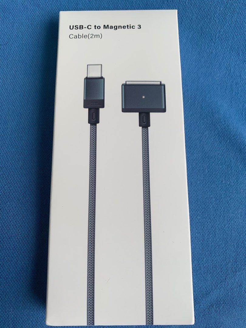 MagSafe 3 Cable (Category: Chargers & Cables) located in San Juan City. Submitted by ph_gadgets_hub (Listing ID 1407651208, Image 1). Description: The MagSafe 3 Cable, efficient charging at home, in the office, or on the go. It’s compatible MacBook Charger🔥 💯% apple accessories😍 💯% data sync supported 💯% MFI Certified 💯% brand new SALE ❗️❗️❗️ ₱1,300 USB-C to MagSafe 3 Cable (2m) type c to magsafe 3 cable⚡️⚡️ Compatibility: M3 M4 MacBook Air