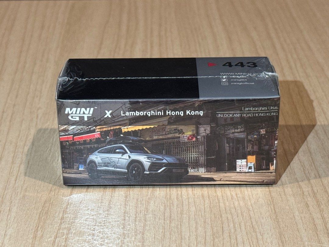 Mini GT x Lamborghini Urus Hong Kong Exclusive - 林實堅尼香港特別