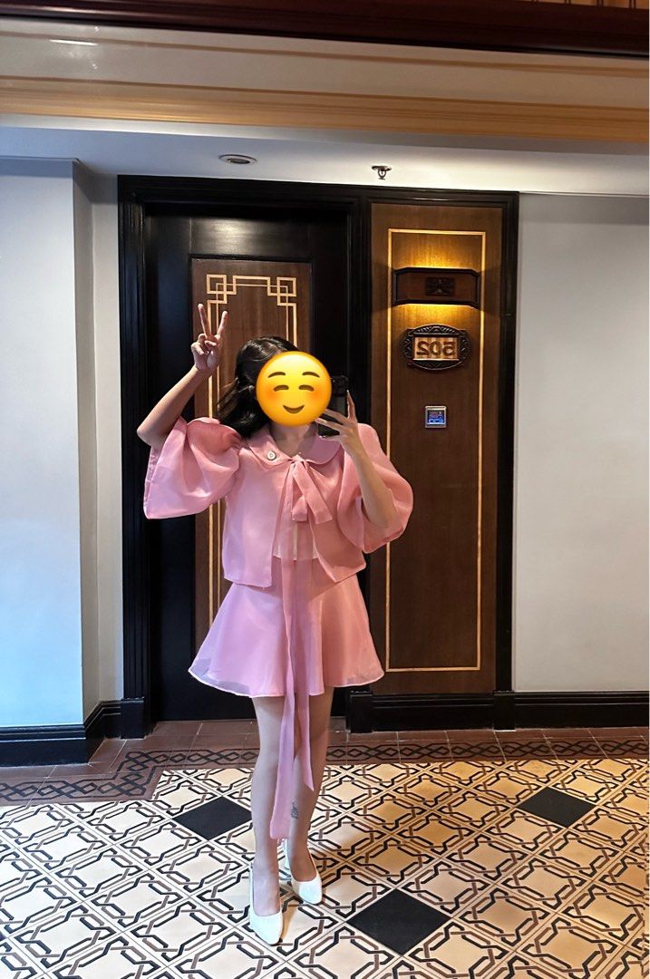 Modern Filipiniana (for RENT) (Category: Sets or Coordinates) located in Quezon City. Submitted by mattehealy (Listing ID 1407551250, Image 2). Description: Customized filipiniana Blouse can fit to (xs-m) Skirt size 24-26 (xs-s) Security deposit/reservation: 1,500 (will send it back after the clothes has been returned and no damage) Rental fee: 1,500 Before wearing: it’s a thin fabric, use steamer or a minimal amount of heat from flattening iron.