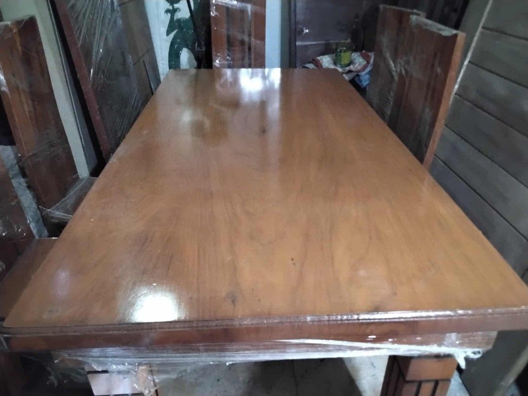 Narra wood Dining Set for sale (Category: Outdoor Furniture) located in Quezon City. Submitted by jhanjhan23 (Listing ID 1407629507, Image 1). Description: Dining Set narra wood for sale good for 6-8.seaters pm me.