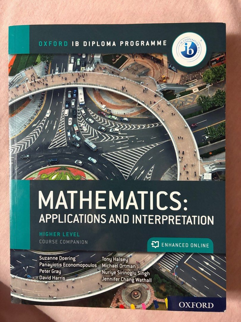 Oxford IB Math AI HL Textbook, 興趣及遊戲, 書本& 文具, 教科書