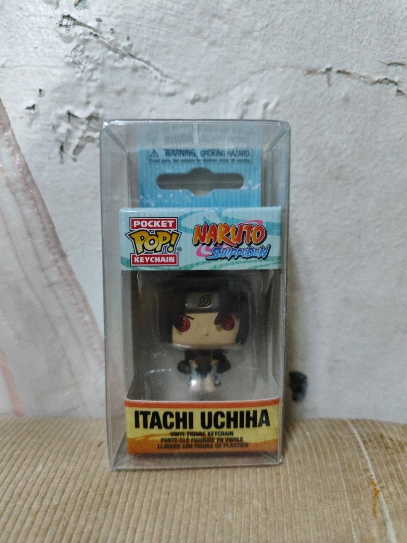 Pocket pop keychain Naruto Shippuden Itachi uchiha (Category: Character Goods) located in Quezon City. Submitted by hirayakarilagan (Listing ID 1407654861, Image 2). Description: Pocket pop keychain Naruto Shippuden authentic Itachi uchiha keychain 450 optional +40 protective case.