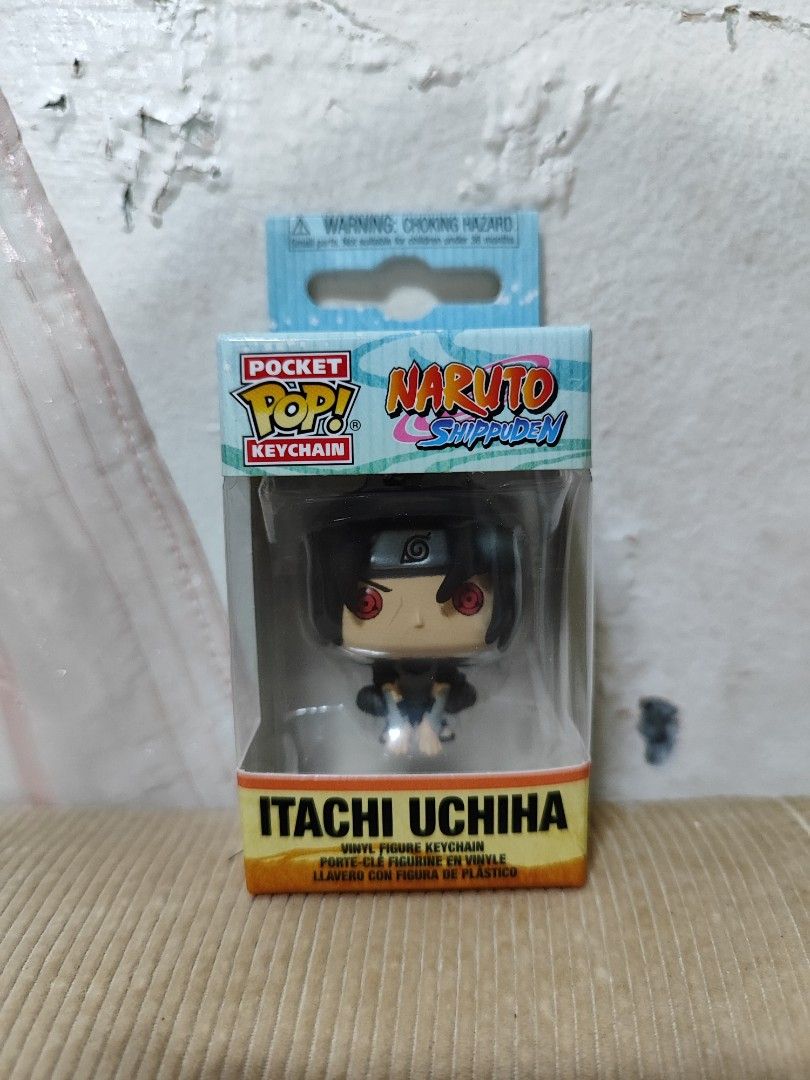 Pocket pop keychain Naruto Shippuden Itachi uchiha (Category: Character Goods) located in Quezon City. Submitted by hirayakarilagan (Listing ID 1407654861, Image 1). Description: Pocket pop keychain Naruto Shippuden authentic Itachi uchiha keychain 450 optional +40 protective case.
