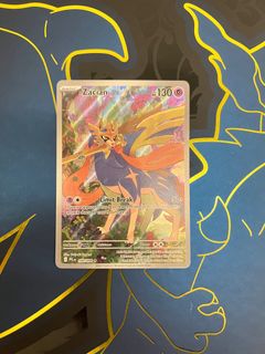 Pokemon Japanese Card Zacian AR 087/080 M2 Inferno X - Full Art Rare, Near Mint Condition 8 thumbnail image