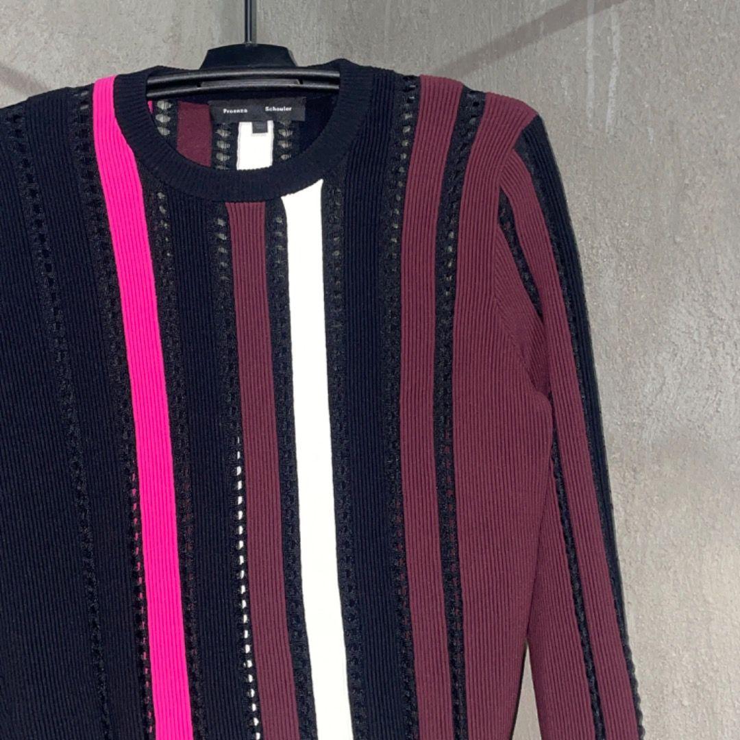 Proenza Schouler Knit Sweater (Category: Coats, Jackets and Outerwear) located in Bacolod City. Submitted by cast.archives (Listing ID 1407718388, Image 2). Description: Proenza Schouler Knit Sweater Authentic Size: Medium Condition: Excellent Flaw: None.