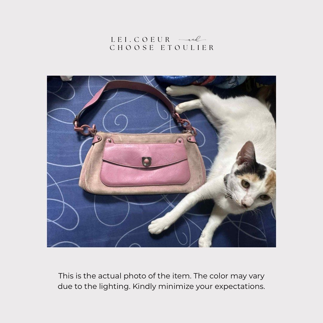 Salvatore Ferragamo Pink Shoulder Bag (Category: Luxury Bags & Wallets) located in Baguio. Submitted by etoulier (Listing ID 1407618187, Image 2). Description: Authentic Luxury Salvatore Ferragamo Pink Shoulder Bag Sale Price: 1,200 Original Price: 1,700 📍 Dasmariñas, Cavite 📩 Open for shipping nationwide 📋 Payment First Rule.