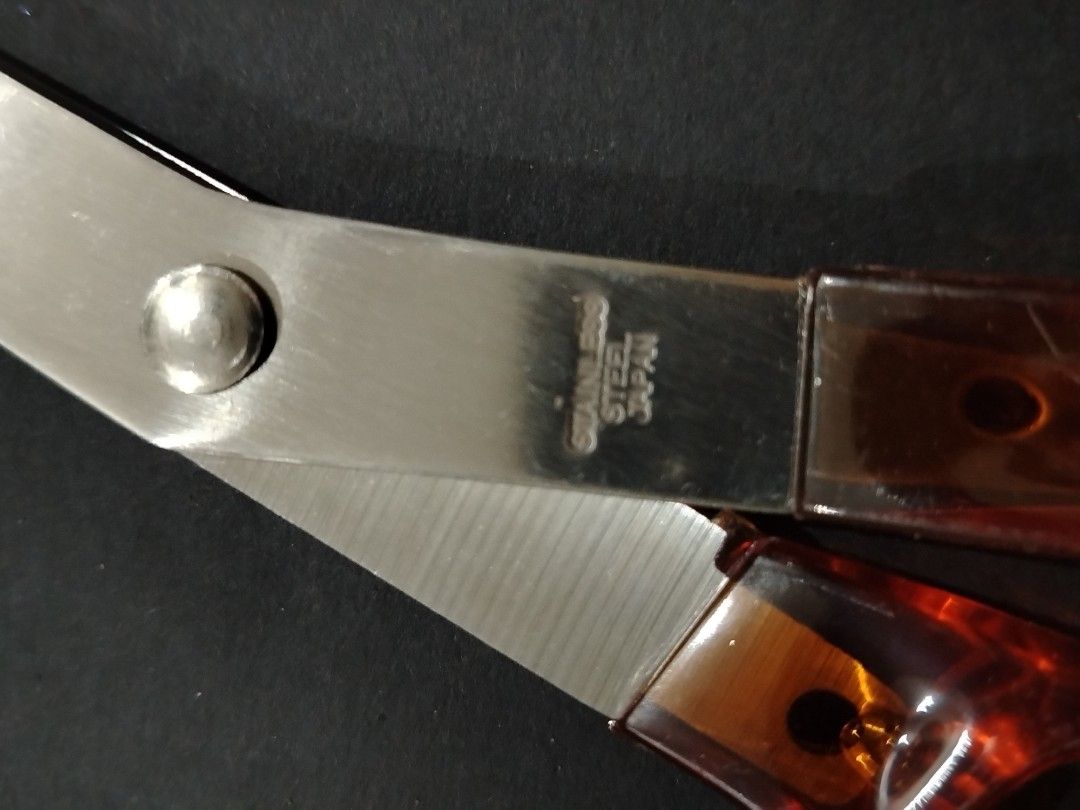 Shear Joy Stainless Steel Scissors (Category: Craft Supplies & Tools) located in Quezon City. Submitted by 09277011179 (Listing ID 1407701298, Image 2). Description: - Vintage Shear Joy scissors - Comfortable grip design - Made of stainless steel - Manufactured in Japan - Includes original box - Box shows some wear.