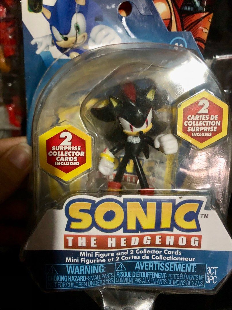 Sonic Hedgehog Shadow (Category: Figurines & Statues) located in Binan City. Submitted by elf.0000 (Listing ID 1407633668, Image 2). Description: P500.00 plus shipping cost Sealed but damaged box condition Not recommended for mint collectors Payment via gcash Ship thru jnt or lalamove.