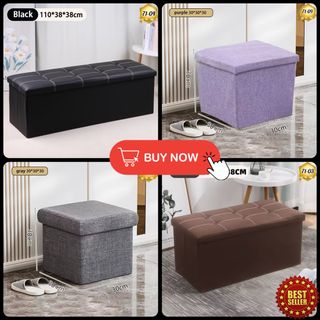 35x35cm Ottoman Storage Stool Fabric Box Chair Sofa beautiful sweet ...