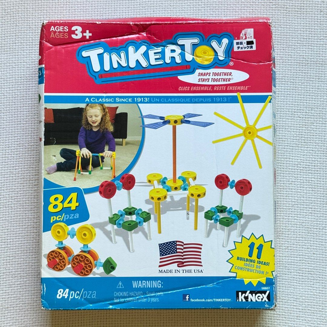 TINKERTOY - Little Constructors Building Set, Hobbies & Toys, Toys ...