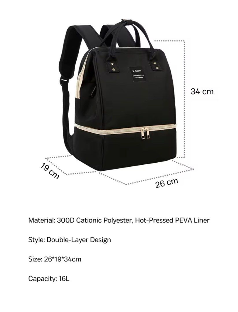 V-Coool Back pack and Cooler bag for Breastfeeding (Category: Breastfeeding & Bottle Feeding) located in Quezon City. Submitted by stylebook_ph (Listing ID 1407705664, Image 3). Description: .