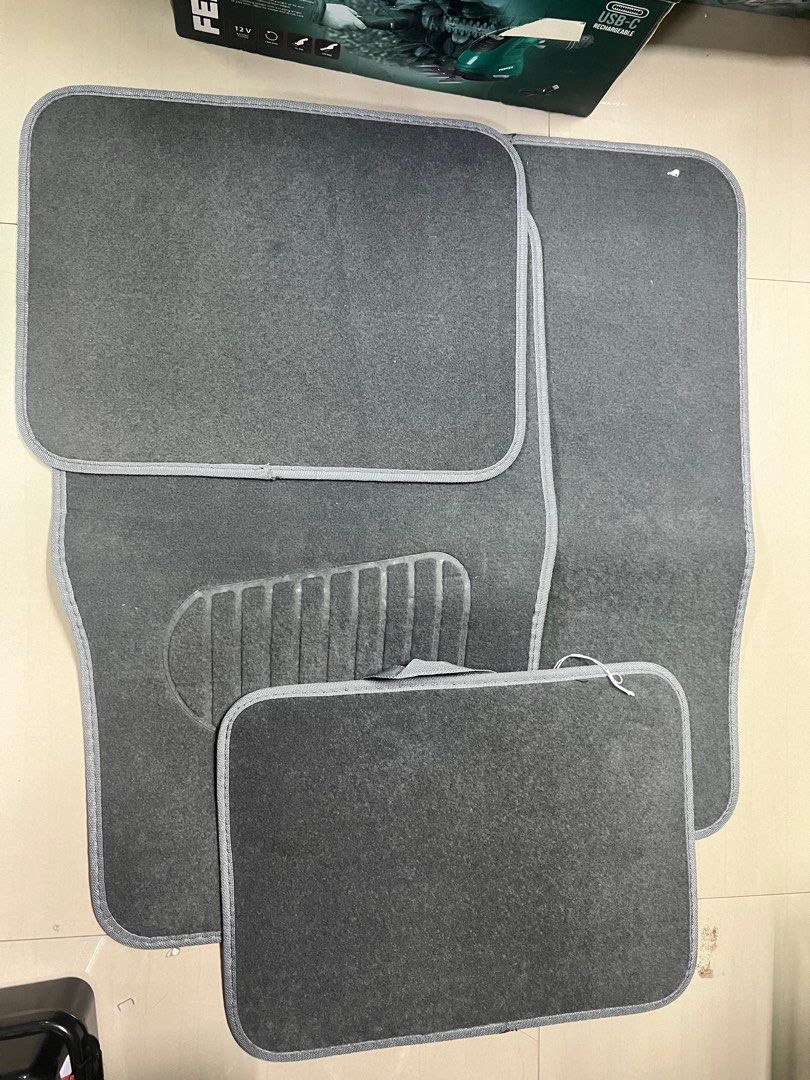 XS Car Carpet Mat Universal Size (Category: Car Seats) located in Pasay City. Submitted by meostore (Listing ID 1407591904, Image 1). Description: No Issue at All Complete Pasay Location Universal Sizings, for all cars Polyester Material.