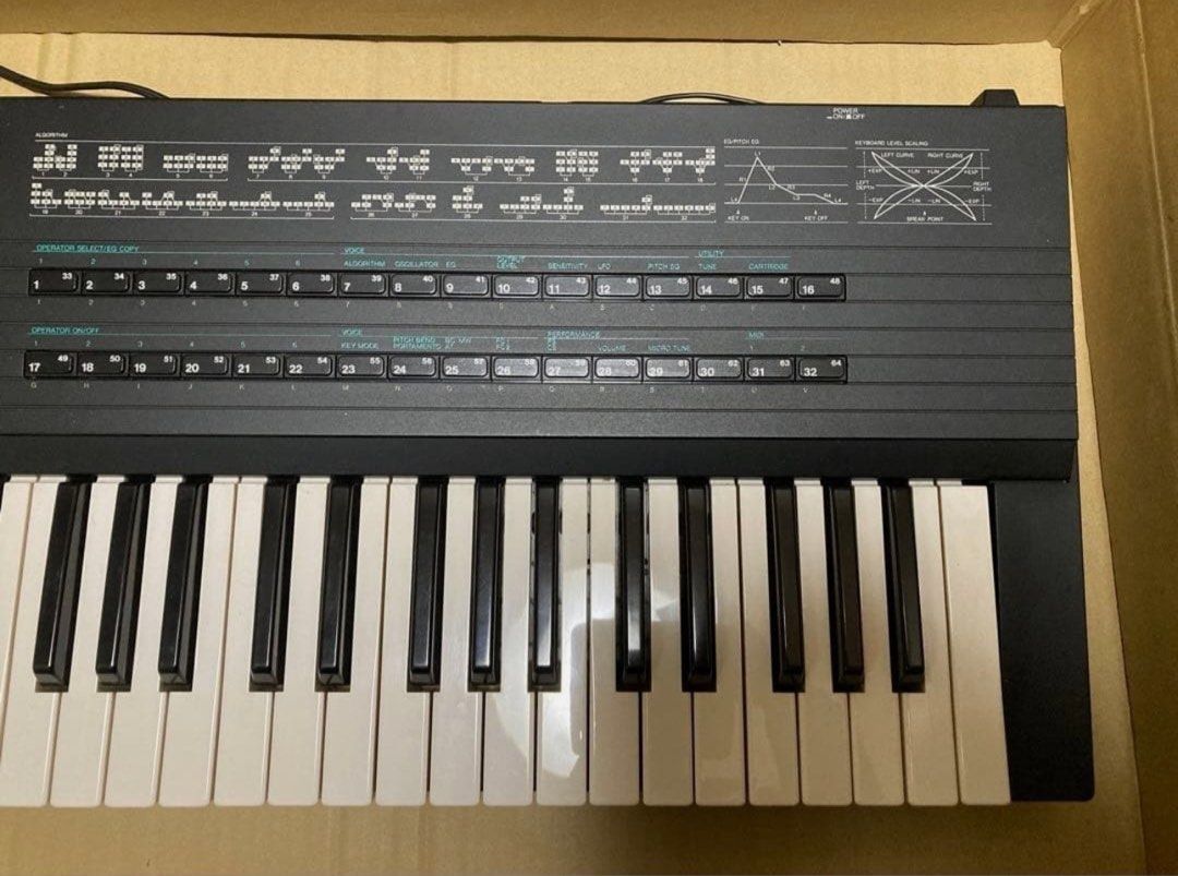 Yamaha DX7S Digital Programmable Algorithm Synthesizer, Hobbies & Toys ...