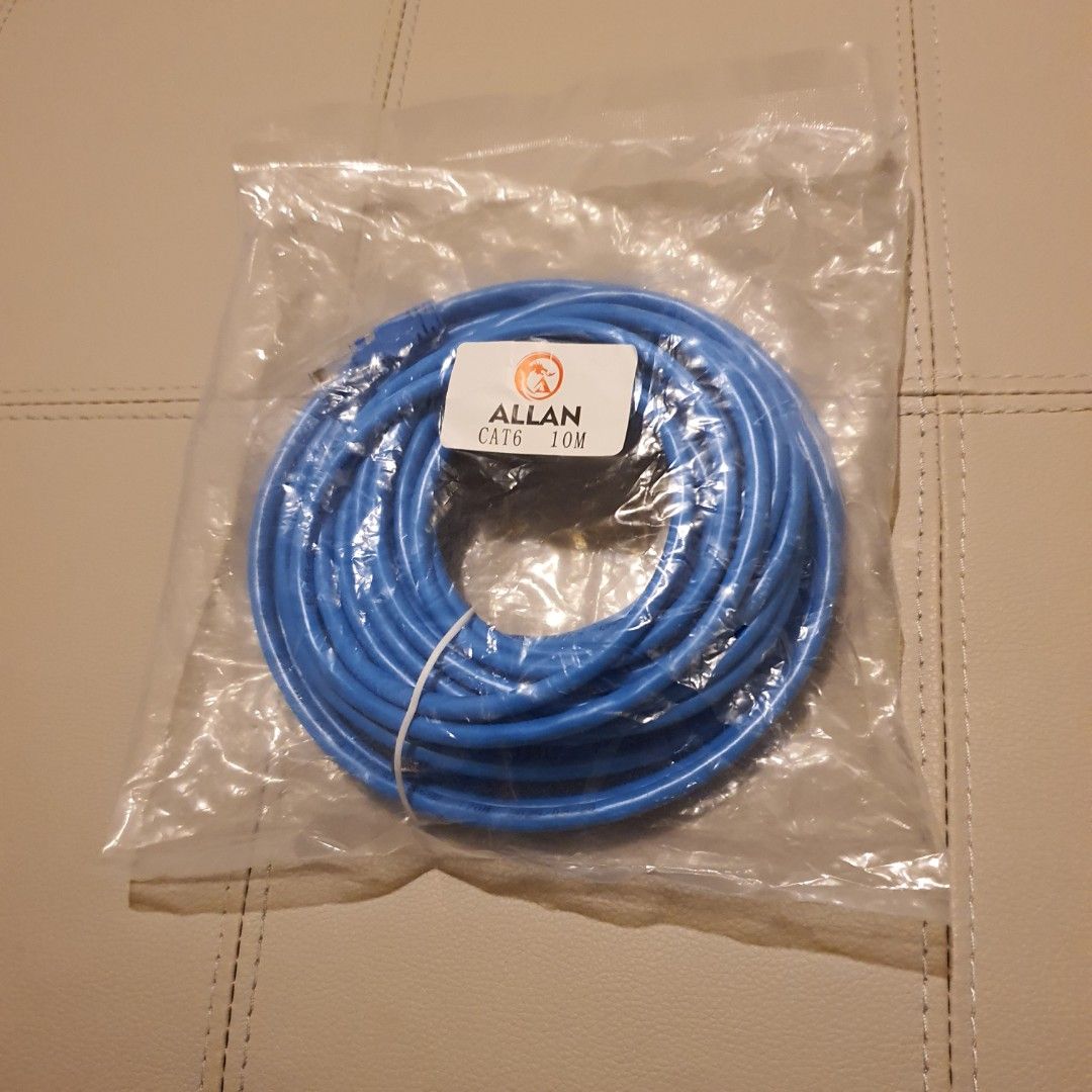 10m Cat 6 ethernet lan cable (Category: Networking) located in Pasig City. Submitted by last_price_posted (Listing ID 1412654660, Image 3). Description: Brand new This is available while posted price indicated is per unit Can be pick up asap at pasig Shipping is available upon your booking, payment must be directly made by you before leaving my place fix price, non negotiable already a bargain For sale only.