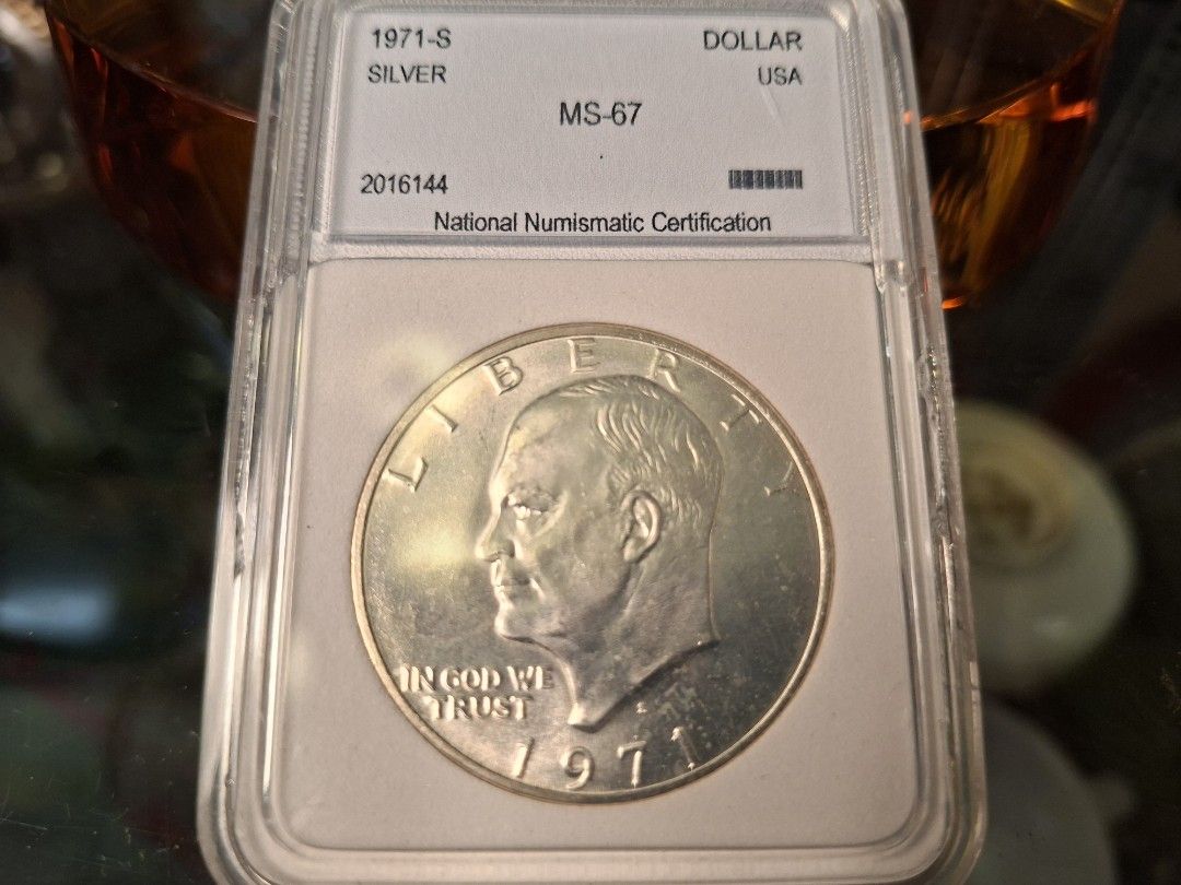 1971年美國一元銀幣, 興趣及遊戲, 收藏品及紀念品, 錢幣- Carousell