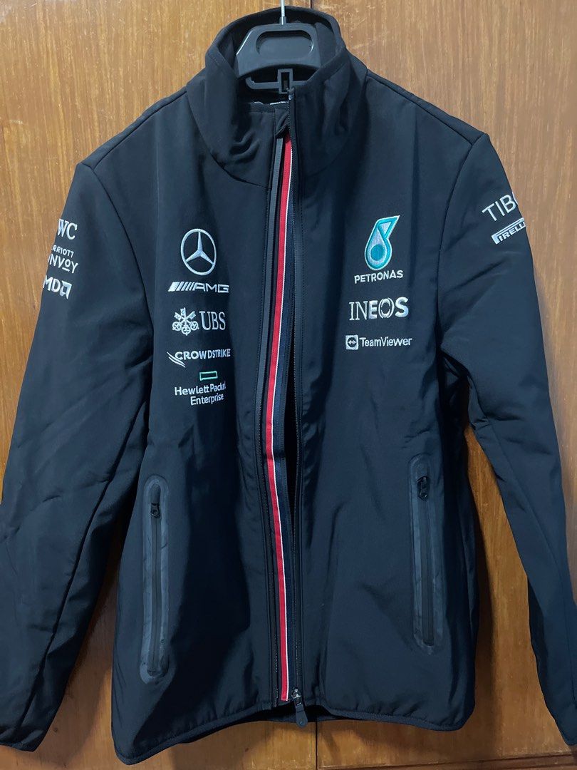 2022 Formula 1 Mercedes Benz Jacket (Category: Coats, Jackets and Outerwear) located in Quezon City. Submitted by luxitemsph_ (Listing ID 1412683363, Image 1). Description: brand new with tag 100% authentic.