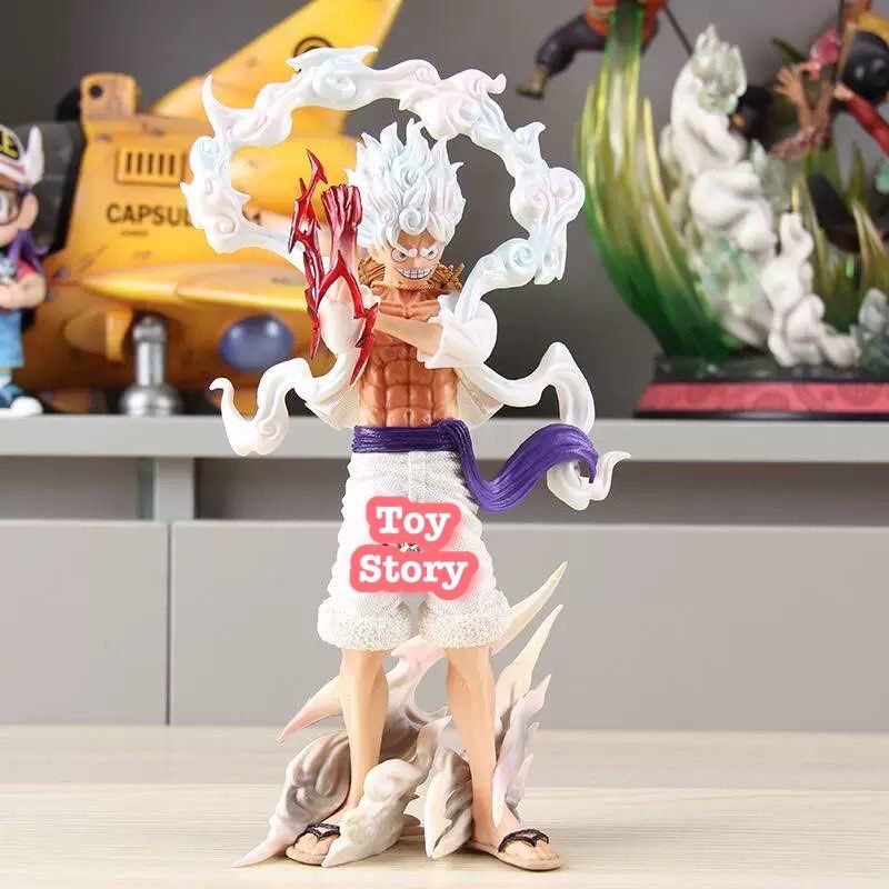 ☀️ 26cm One Piece Gear 5 Sun God Nika Luffy GK Figure | WM Edition ...
