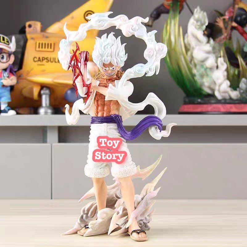 ☀️ 26cm One Piece Gear 5 Sun God Nika Luffy GK Figure | WM Edition ...