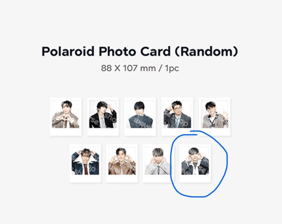 收/換) Super Junior 2026 SG Season Greeting Polaroid拍立得, 興趣及