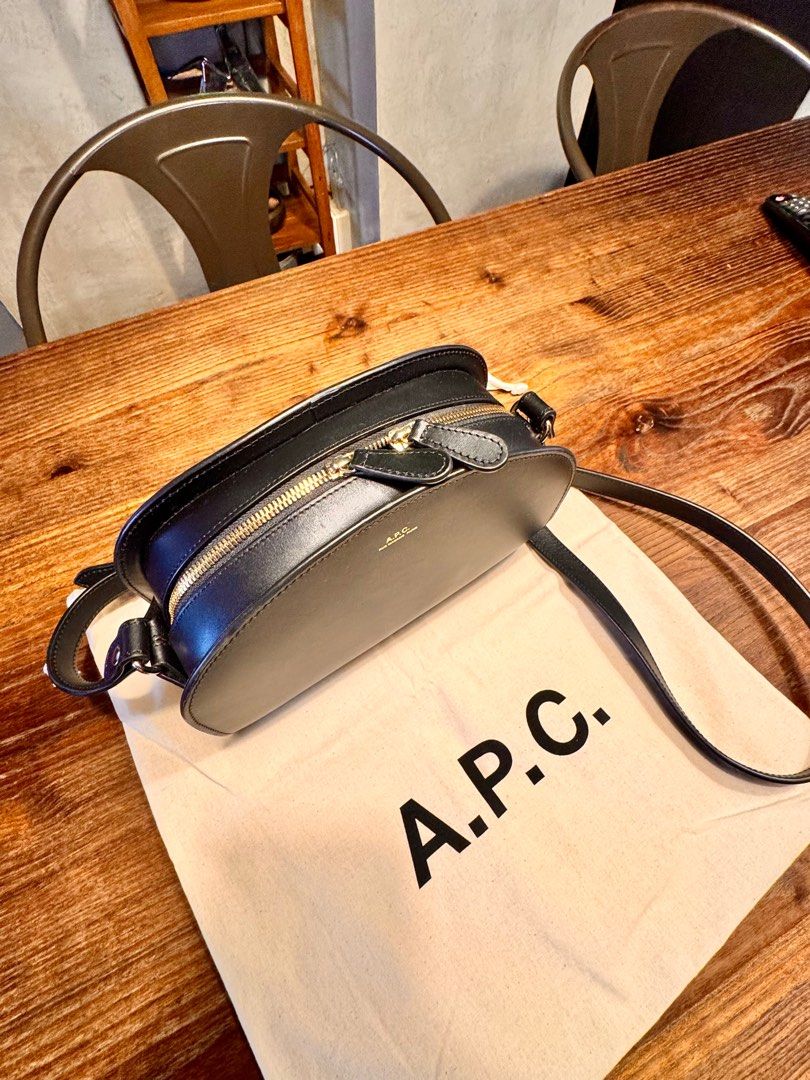 A.P.C. Demi-Lune Bag (Category: Luxury Bags & Wallets) located in Taguig. Submitted by pritsu (Listing ID 1412550869, Image 2). Description: Decluttering personal items. Rarely used in very good condition comes with dust bag both in Amsterdam Netherlands, DM for more photos..