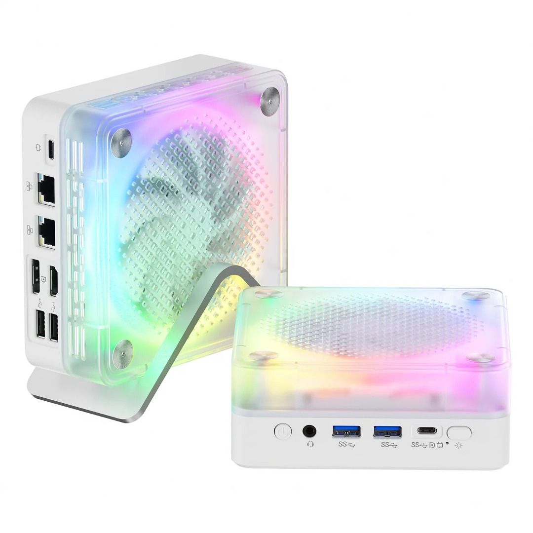 BRAND NEW Tiny Mini Desktop Gaming PC FIREBAT AMD Ryzen 8645HS (ES) 6 ...