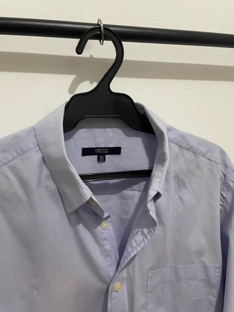 Button Down Long Sleeve Shirt Mens Light Blue (Category: Formal Shirts) located in Manila. Submitted by fromthearchives (Listing ID 1412614274, Image 3). Description: Brand: G2OOO Type: Button Down Long Sleeve Shirt Mens Size: L Mens Color: Light Blue Price: ₱270.