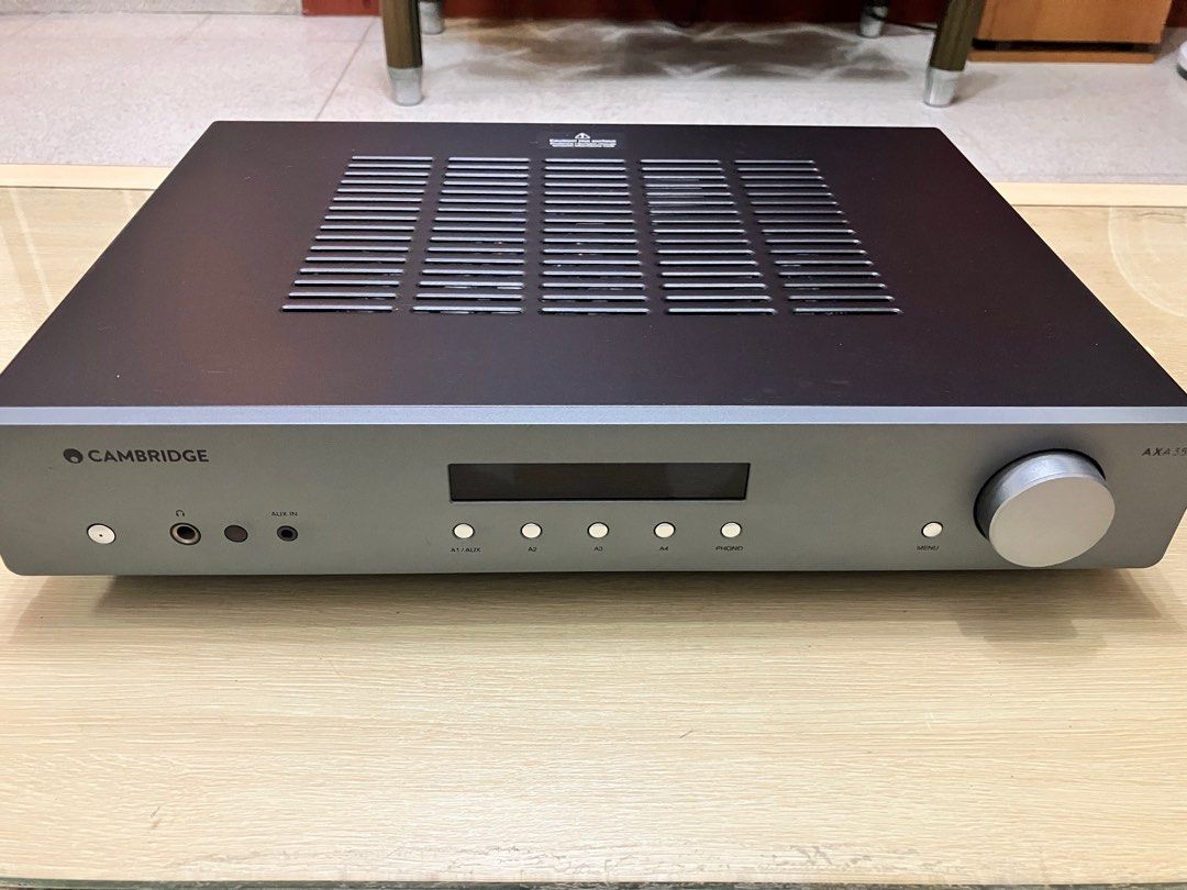 Cambridge Audio AXA35 Integrated Amplifier (Category: Soundbars, Speakers & Amplifiers) located in Makati City. Submitted by michael_chiang (Listing ID 1412694487, Image 1). Description: Great sound quality. Unit like new. RFS no time for music :( Box is available Remote is available Manual is available Personal use for few times only Bought in makati cinema square audio shop .