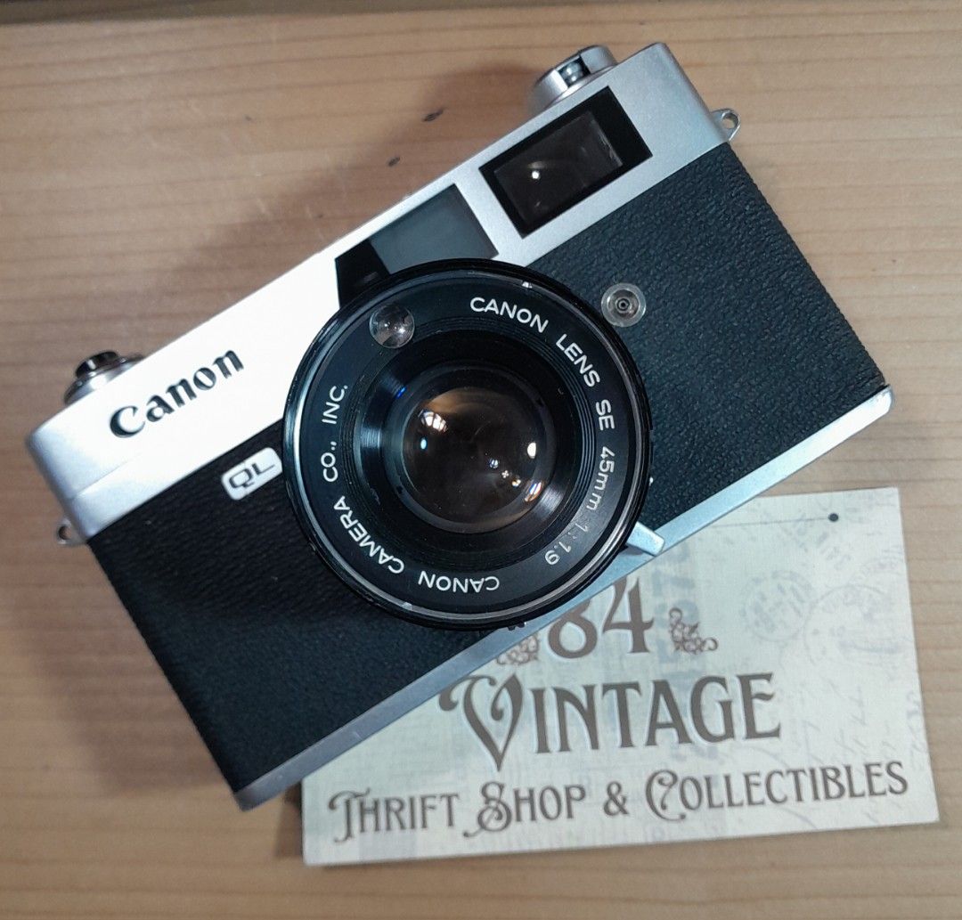 Canon Canonet QL19 (Category: Cameras) located in Las Pinas. Submitted by 84vintage (Listing ID 1412674420, Image 2). Description: A rare rangefinder in the sense that most of these sold online are just junk peddled by()... and needs a lot of work to be photography worthy... you simply get what you pay..... ☆ Film tested by last owner ☆ Working and accurate meter ☆ RF Patch is aligned, contrasty and easy to match ☆ Very clean and bright viewfinde