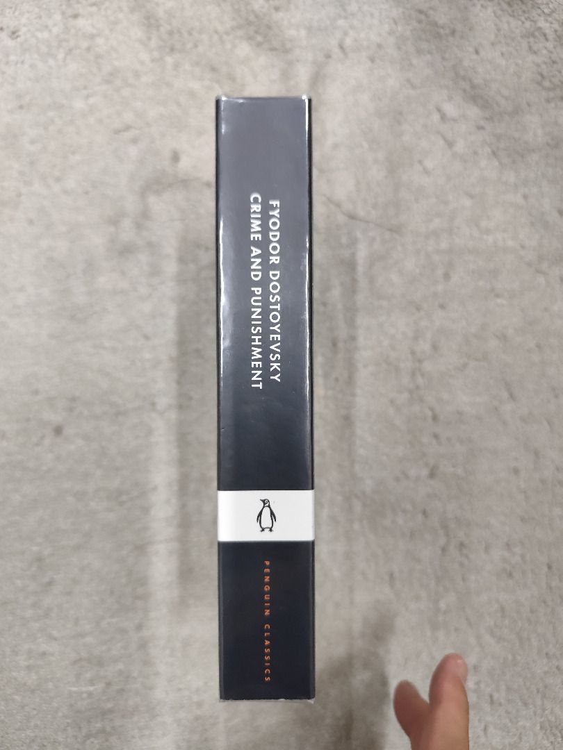 Crime and Punishment (Fyodor Dostoevky) (Category: Storybooks) located in Quezon City. Submitted by carou14854 (Listing ID 1412623286, Image 2). Description: Personal collection. RFS: Destash/Declutter MOP: GCash MOD: LBC, LBC-COP ✅ Buyer shoulders SF Am usually offline. Expect reply within 24 hours. May sms/text for faster transaction. No calls please..