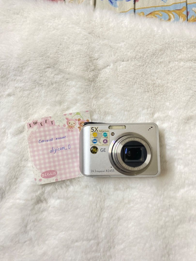 GE Digital Camera | Digicam | Digital Camera (Category: Cameras) located in Camalig. Submitted by digicam_0 (Listing ID 1412696944, Image 1). Description: READ FIRST ❗️ Selling as is For parts/ display/ repair! NOT WORKING (NO SAMPLE PICTURE ⭐️) No return/ refund! Payment first! .