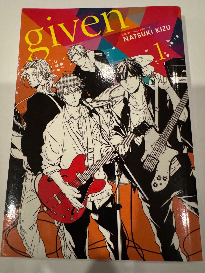 Given Manga Volume 1 (Category: Comics & Manga) located in Paranaque City. Submitted by enrichie (Listing ID 1412646129, Image 1). Description: - Manga volume 1 - Features cover art of band members - Story and art by Natsuki Kizu - In English - Perfect for fans or new readers..
