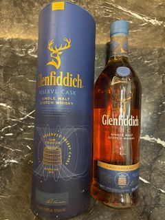 Glenfiddich Reserve Cask, Sherry Cask, 40% whisky bottle