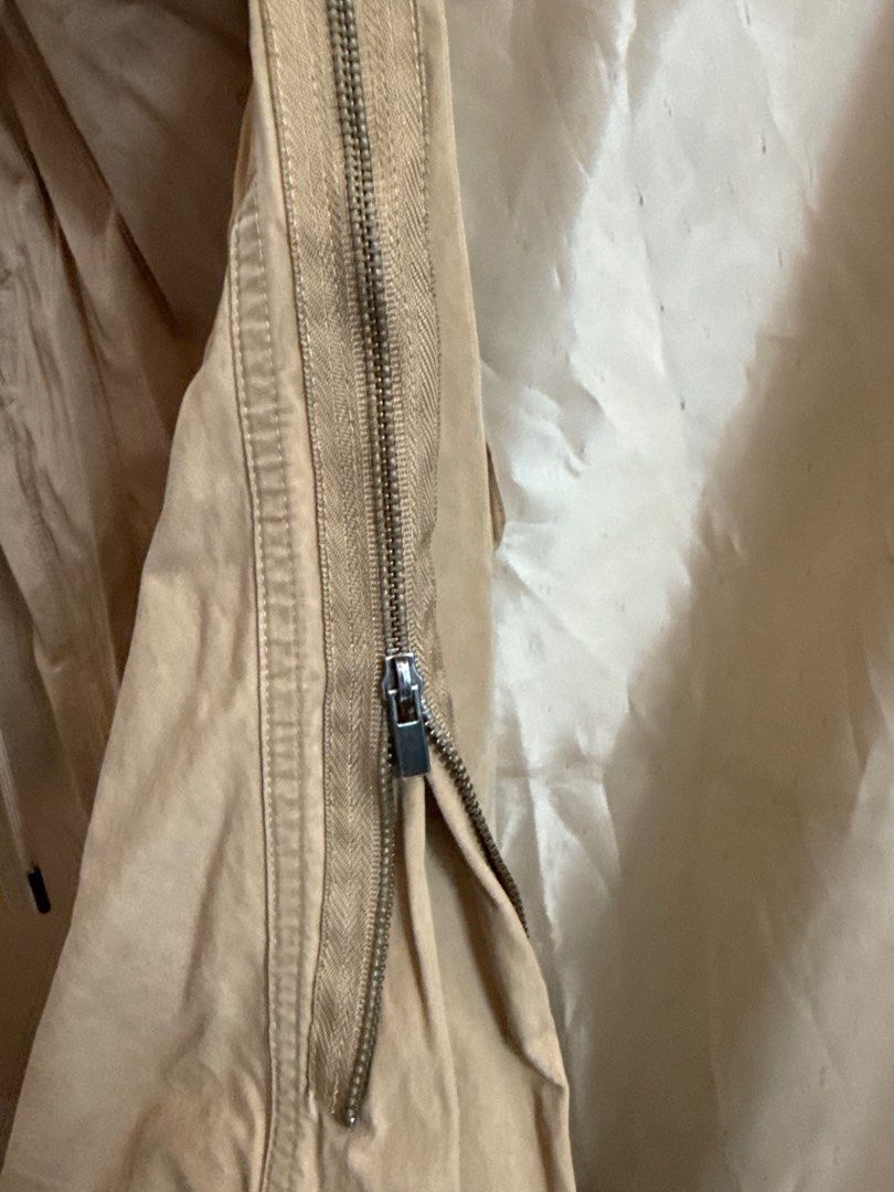 Initial Beige Skirt size 27 (Category: Skirts) located in Taguig. Submitted by sossypreloved (Listing ID 1412568435, Image 3). Description: - Initial beige skirt - Elastic waistband with drawstring - Side and back pockets - Zipper detail on the side - Relaxed fit - Lightweight fabric - waist27 to 30 Length 29.