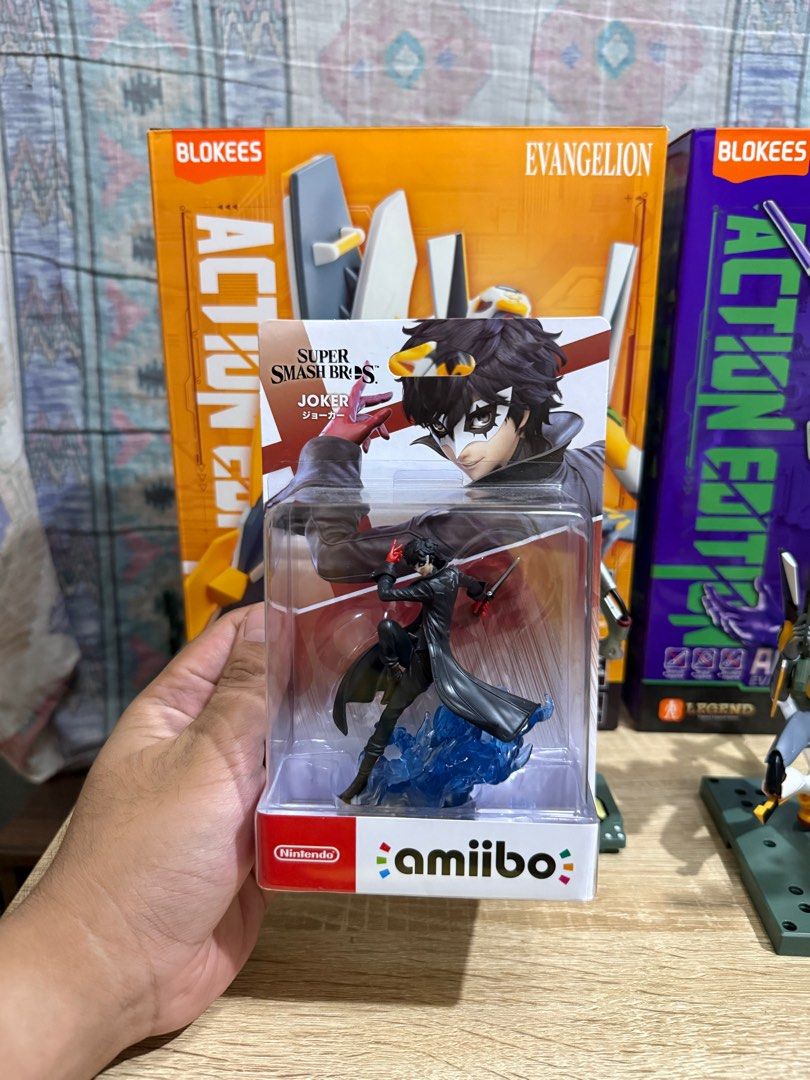 Joker amiibo (Category: Figurines & Statues) located in Quezon City. Submitted by headzie_ (Listing ID 1407598458, Image 2). Description: - Authentic Joker amiibo figure from Super Smash Bros. - brandnew from Japan Fukuoka From Japan Never opened Wala na pong stock sa pinas Price is firm Loc: Cardinal Santos MC, Trinoma, TTMC Ortigas.