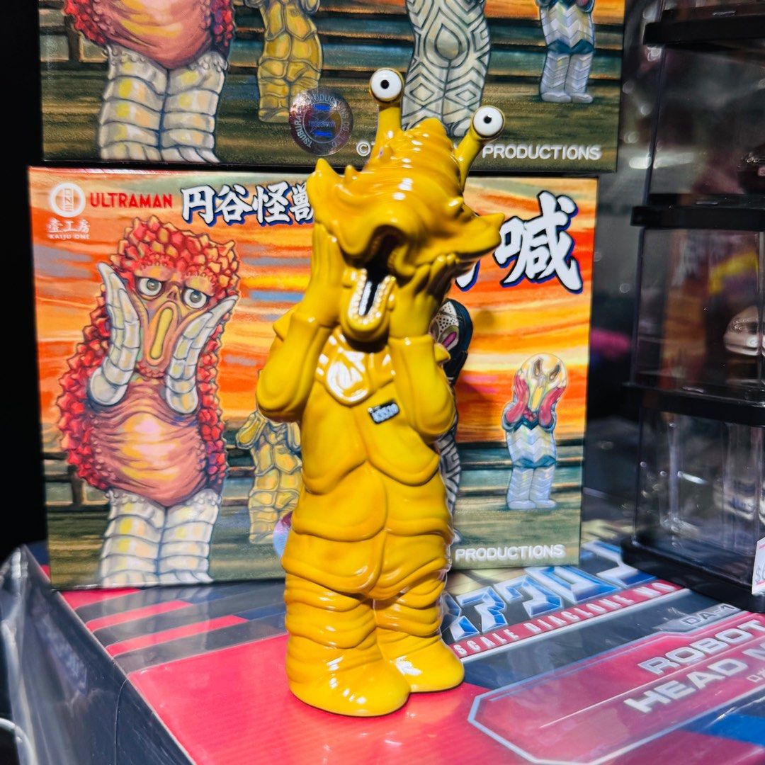 Kaiju One Ultraman Monster The Scream Kanegon Figure 壹工房鹹蛋