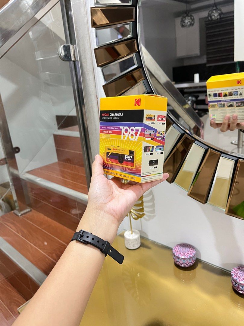 Kodak Charmera 1987 Keychain Digital Camera (Category: Cameras) located in Malolos. Submitted by sshoooo (Listing ID 1412687951, Image 3). Description: SEALED Kodak charmera blind box 4pcs available includes: freebies .