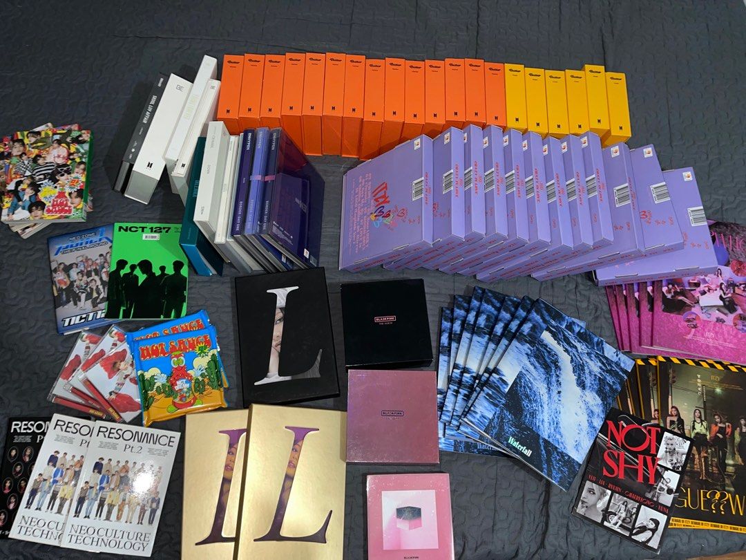 kpop albums unsealed (Category: CDs & DVDs) located in Dasmarinas. Submitted by winner.u (Listing ID 1412704127, Image 1). Description: dm if inch prices starts at 50.
