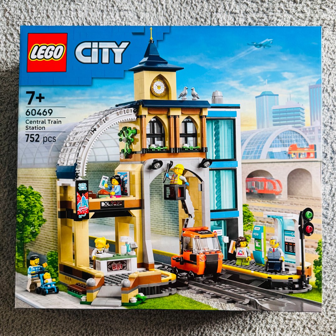 Lego 60469 Central Train Station, Hobbies & Toys, Toys & Games on Carousell