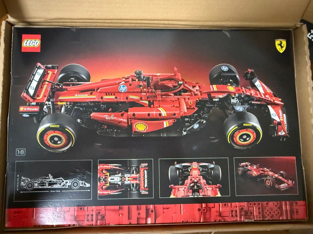 Lego Technic Ferrari SF-24 Formula 1 Race Car, Hobbies & Toys, Toys ...