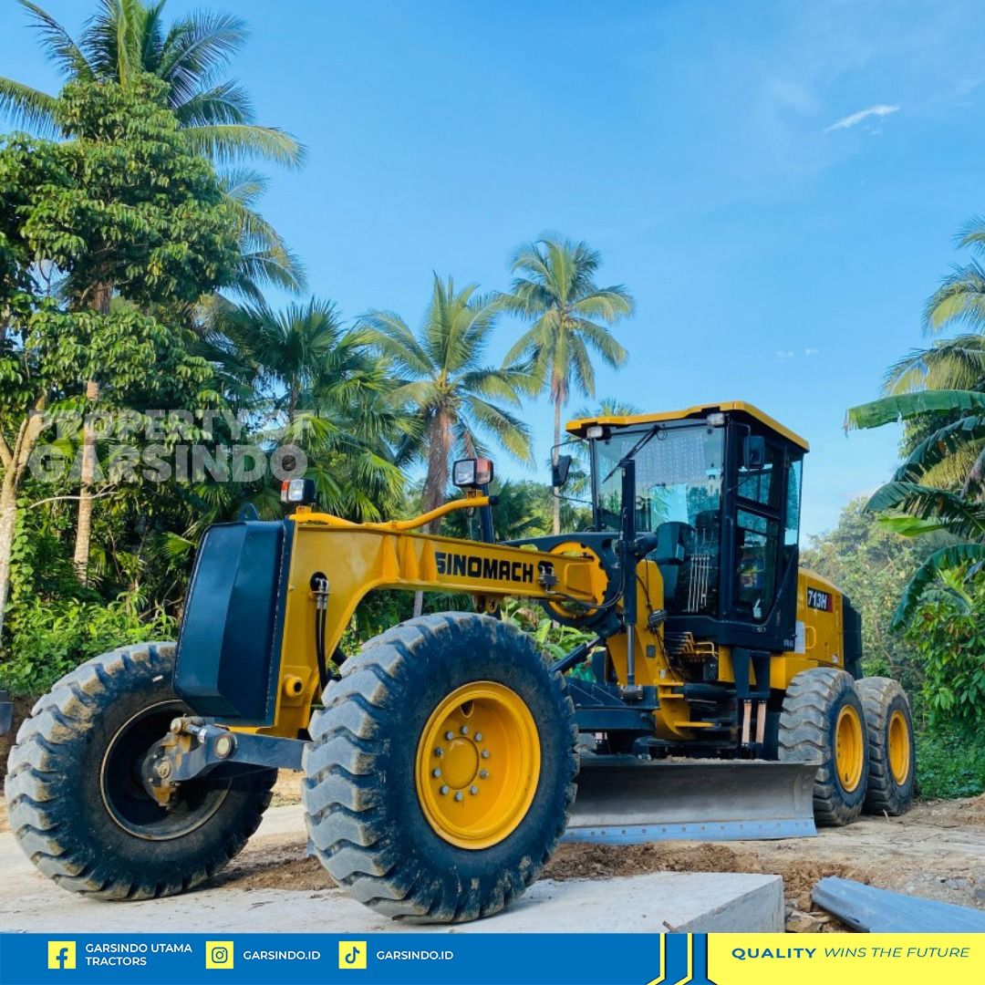 Motor Grader Sinomach 713H – Unit Berkualitas & Harga Terbaik Tahun ...