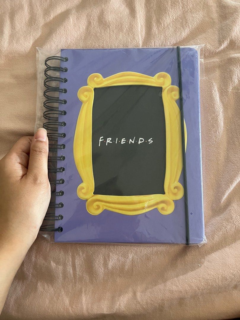 NEW❗️FRIENDS Dot Grid Notebook with Paper Bag (Category: Stationery & School Supplies) located in Quezon City. Submitted by threadbareph (Listing ID 1412534748, Image 2). Description: Brand new, 495 pesos SRP! With official FRIENDS Warner Bros paper bag and crepe paper.