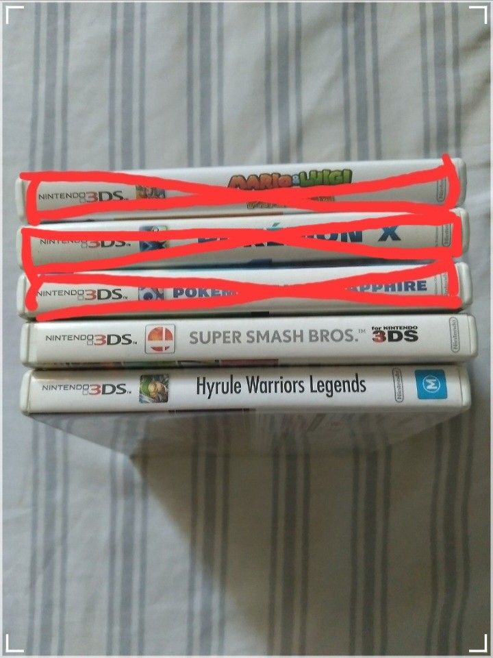 Smash/Zelda Bundle (SECONDHAND) (Category: Nintendo) located in Manila. Submitted by anthony.moose (Listing ID 1367938316, Image 1). Description: = Please read description for availability = Selling both games as a bundle: Super Smash Bros for 3DS Hyrule Warriors Legends (PAL vers.) Selling my games because my N3DS unit got stolen :< Payment via GCash..