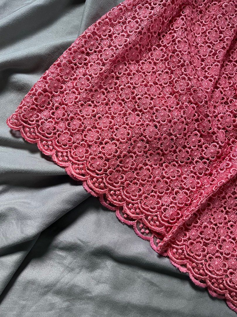 Pink Lace Vest (Category: Sleeveless) located in Batangas. Submitted by prelanced (Listing ID 1412643538, Image 3). Description: - still in good condition - never been used.