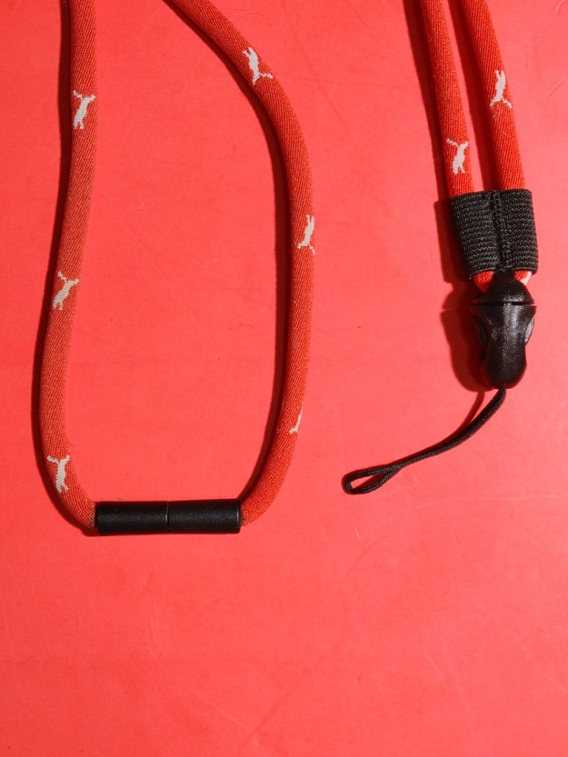 PUMA ID Lace / Lanyard (Category: Babies & Kids Fashion) located in Las Pinas. Submitted by mydibsonline (Listing ID 1412564599, Image 2). Description: PUMA ID Lace / Lanyard - P800 - Article No: 050402 02 - Color: PUMA red - white - Size: OSFA (One Size Fits All) / Snap on back - 100% Authentic / Original - Brand New / Unused / Kept in ziplock plastic bag - 2 pcs Available - Free: 2pcs Reflectorized PUMA Cat logo stickers & 1 pc PUMA Soft Foam z
